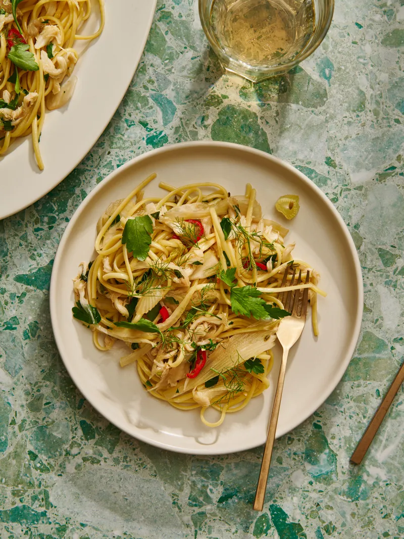Lions Mane Linguine